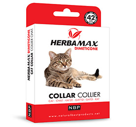 Herba Max Dimeticone Collar - Cat 42 cm