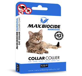 Max Biocide Margosa - Collier Chat 42cm
